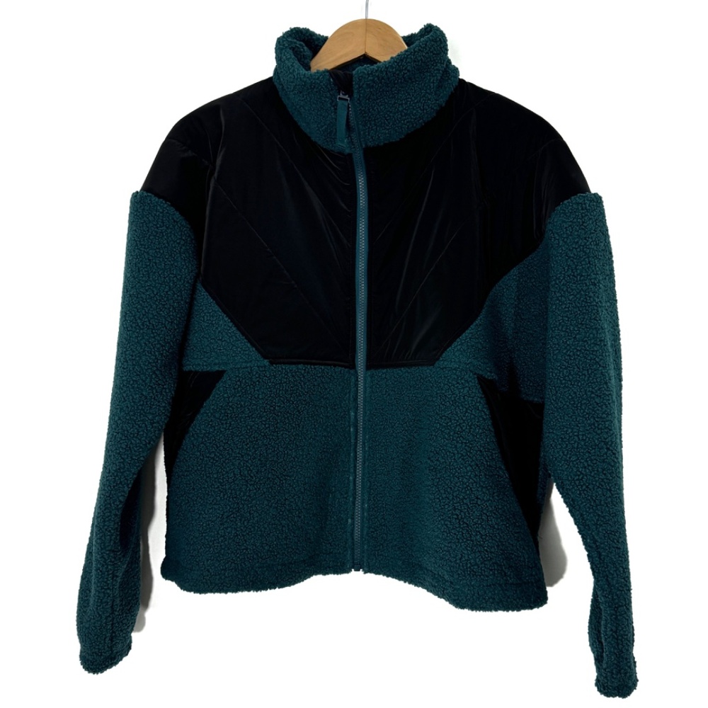 Columbia Women’s Size Large Night Wave Uphill Edge Fleece Full Zip Jacket New